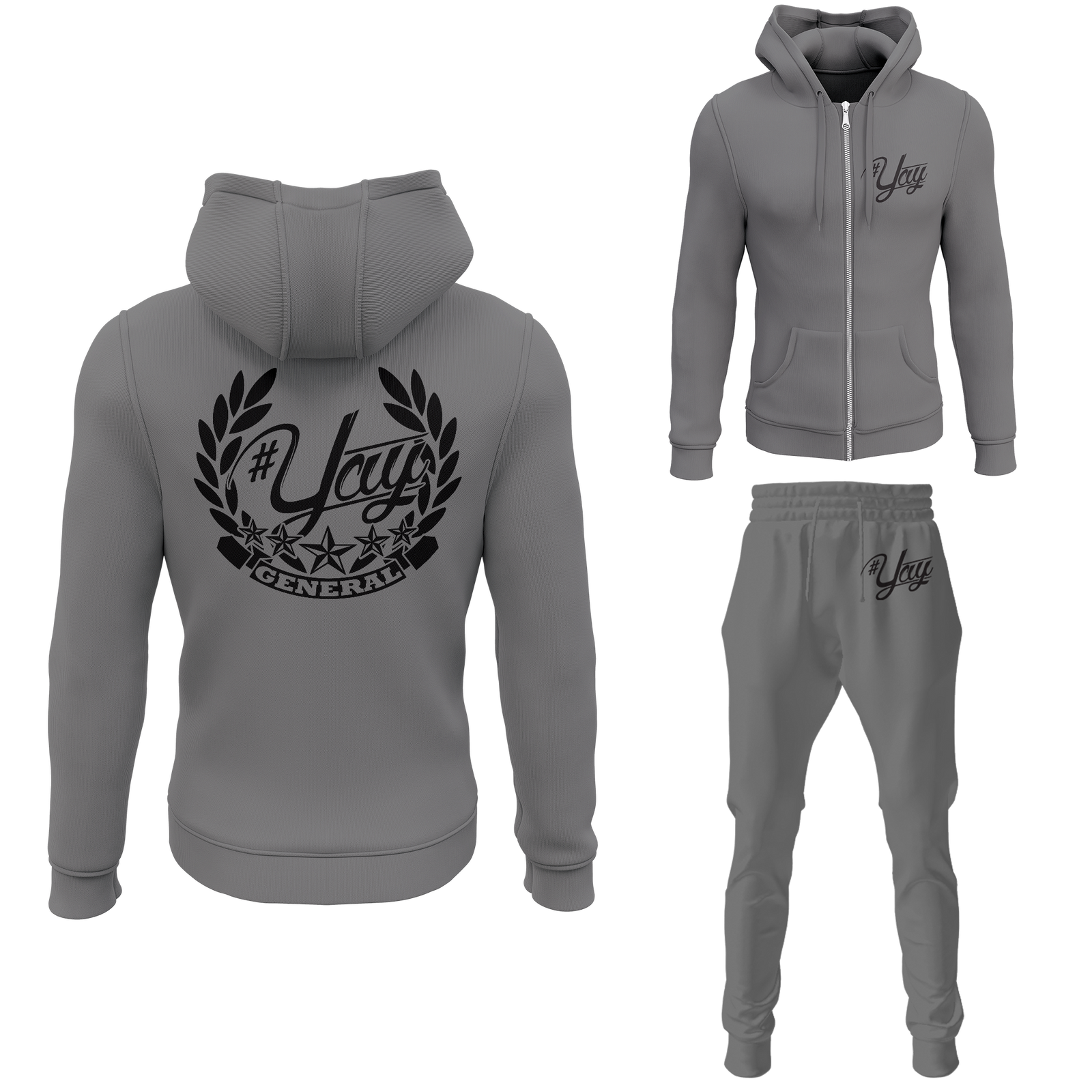 Chinx Men's General Yay Zipped Sweatsuits