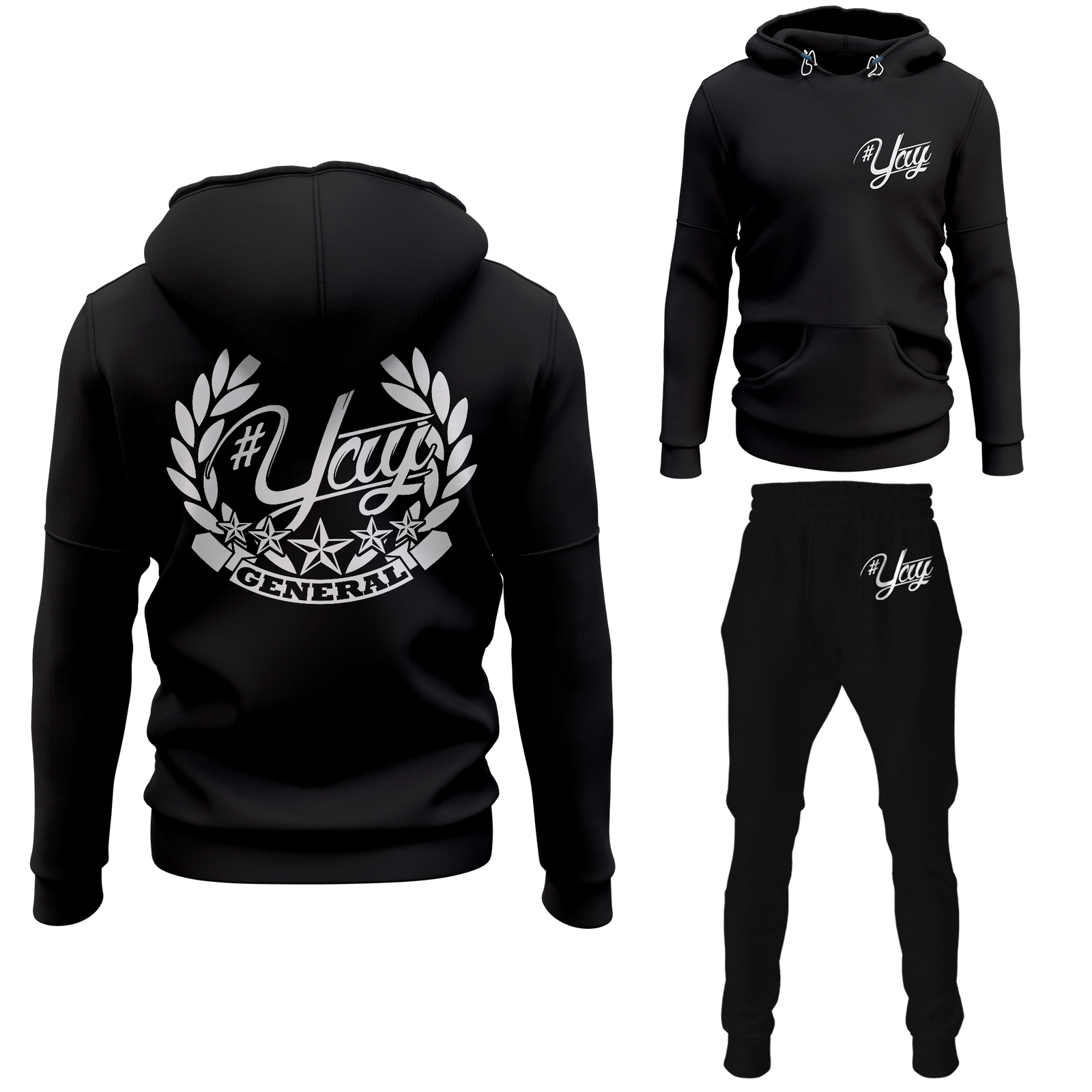 Chinx Men's General Yay Pullover Sweatsuits