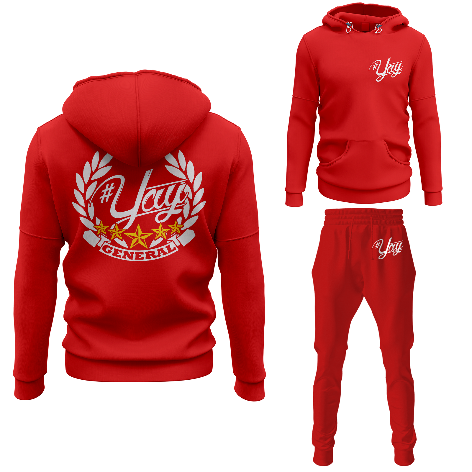 Chinx Men's General Yay Pullover Sweatsuits
