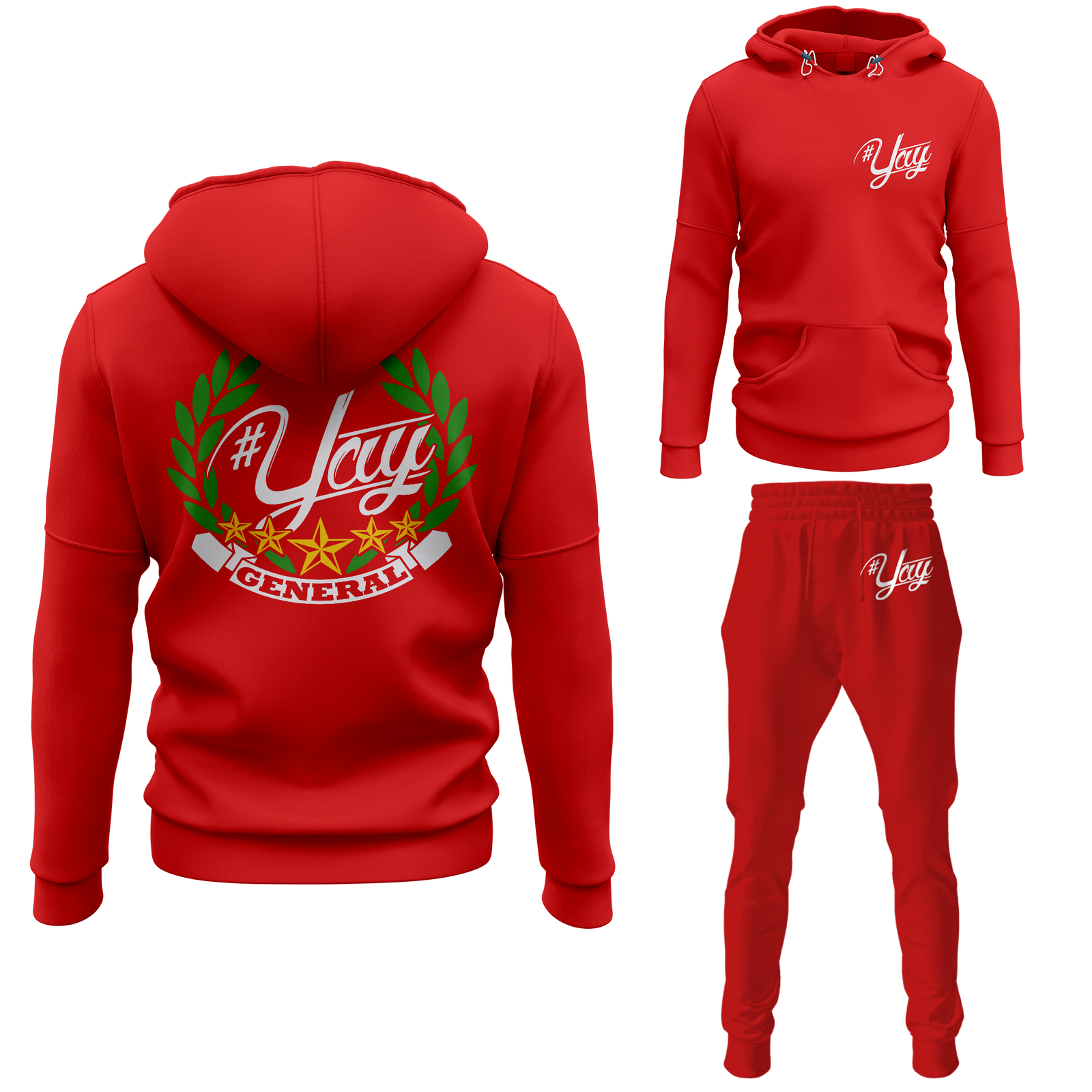 Chinx Men's General Yay Pullover Sweatsuits