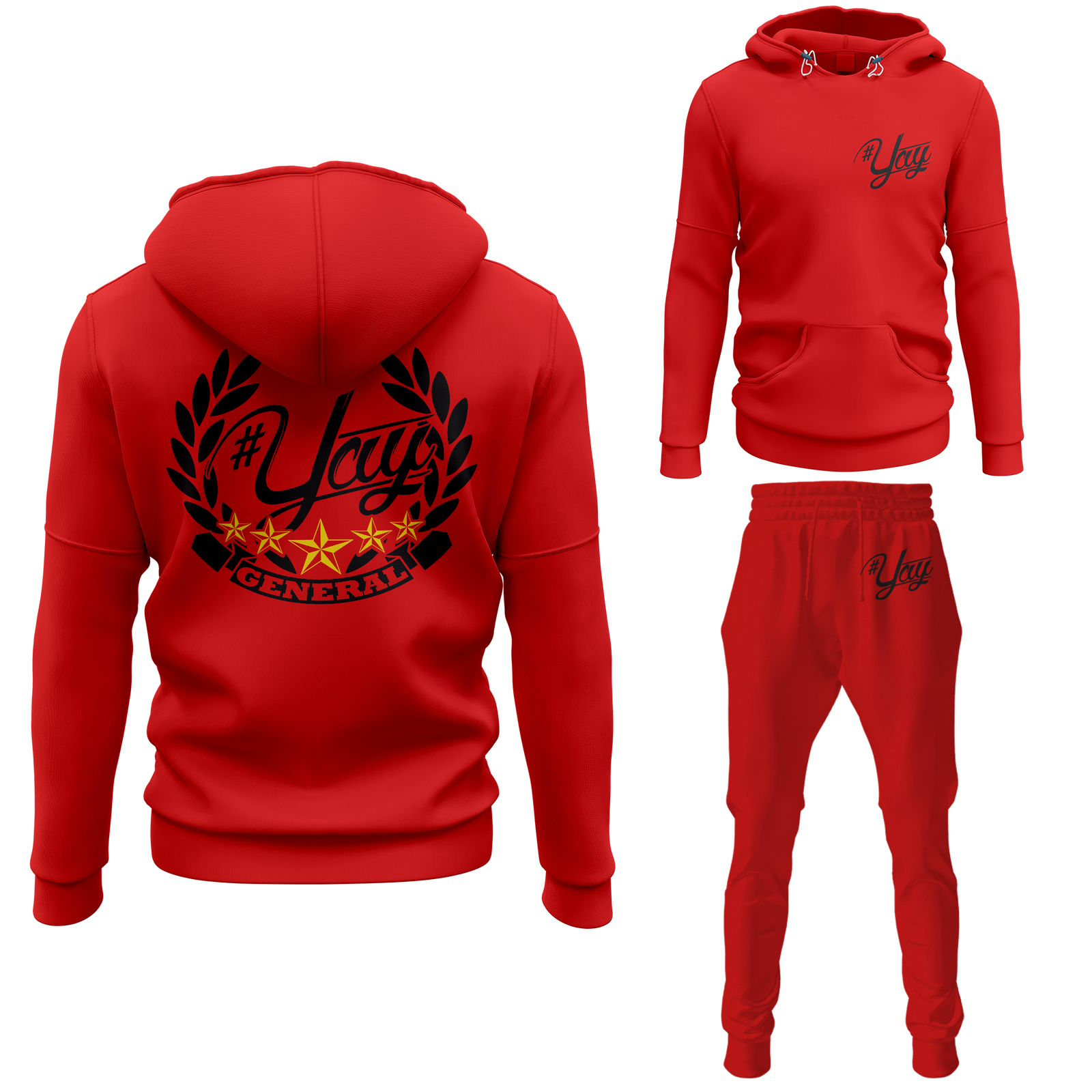 Chinx Men's General Yay Pullover Sweatsuits
