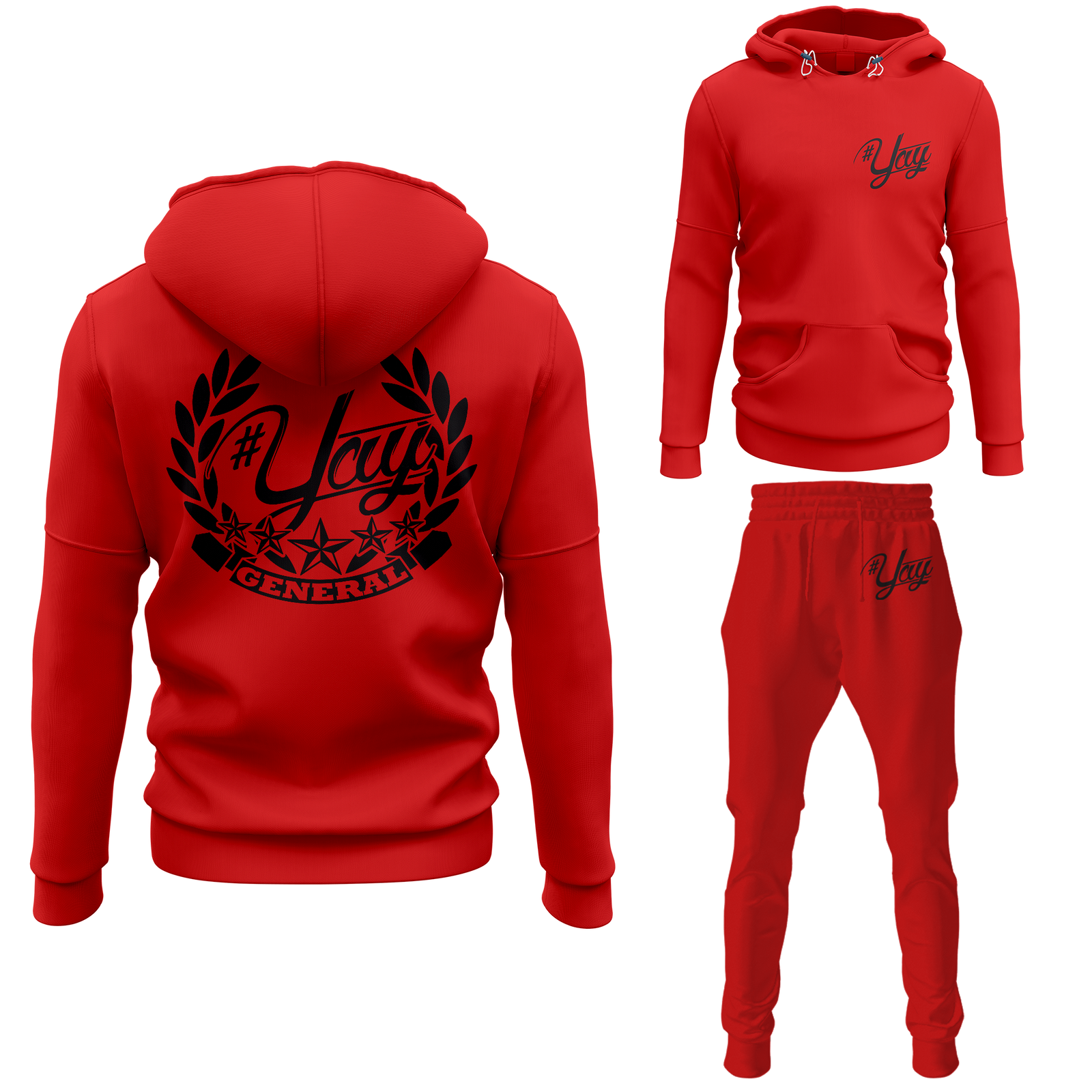 Chinx Men's General Yay Pullover Sweatsuits