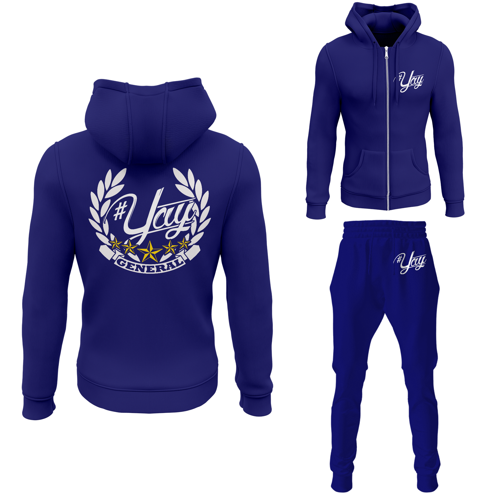 Chinx Men's General Yay Zipped Sweatsuits