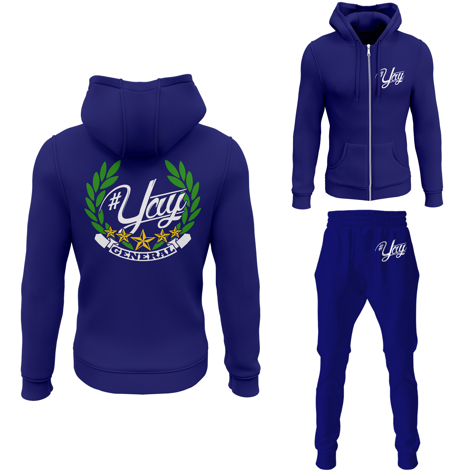 Chinx Men's General Yay Zipped Sweatsuits