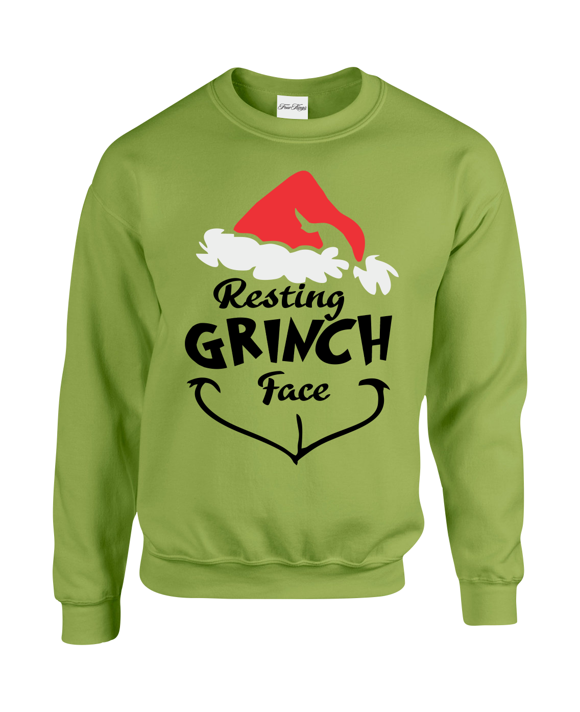 Resting Grinch Face Sweatshirt