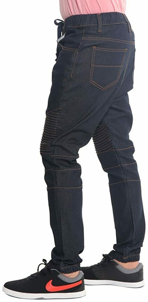 Chinx Drugz Yay Moto Denim Joggers (Bike Life)