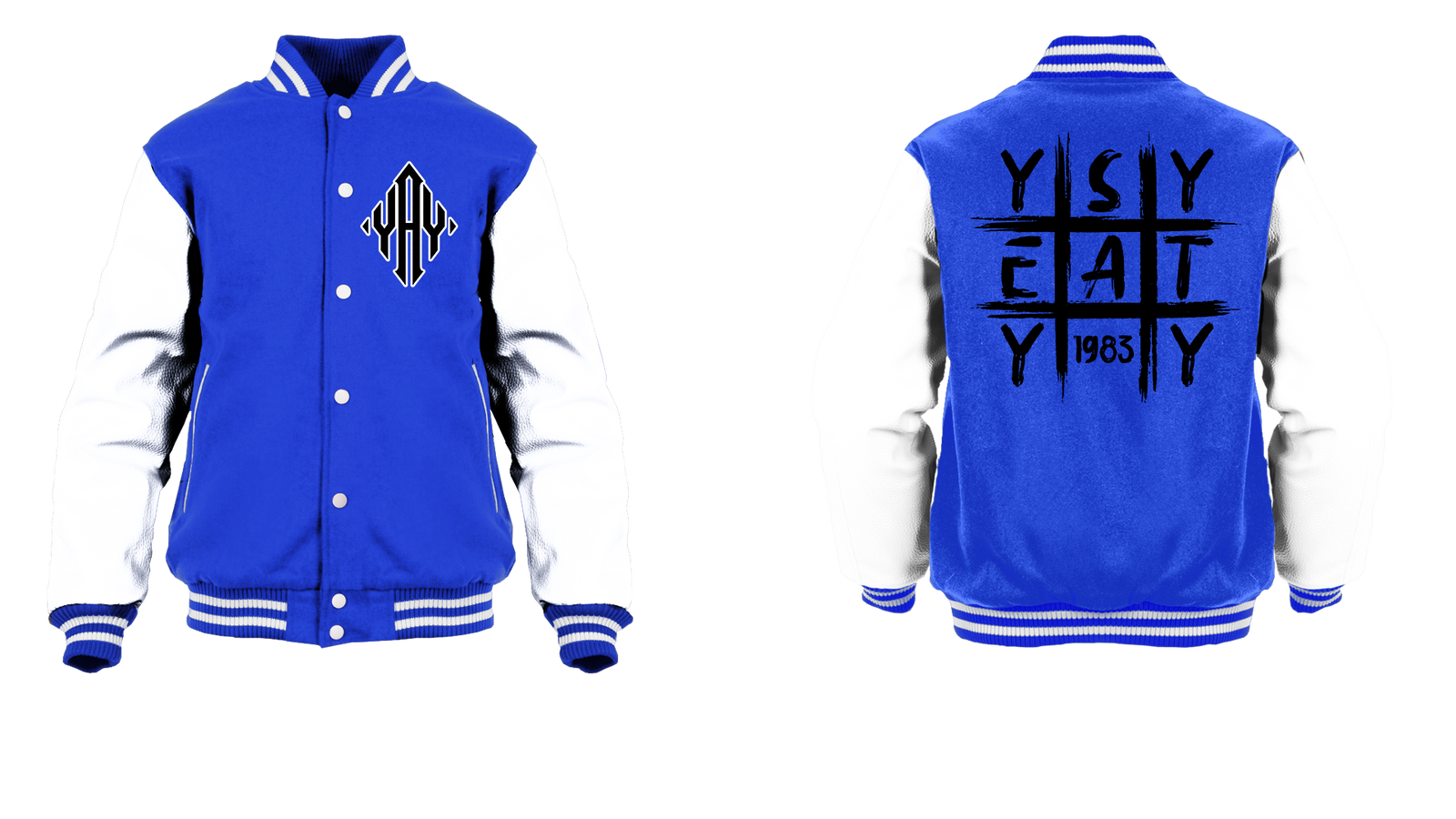 Tic Tac Yay Diamond Logo Varsity Jacket