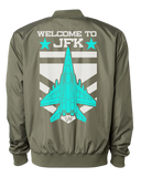 Diamond YAY JFK JET 2 Bomber Jacket (Army Green)