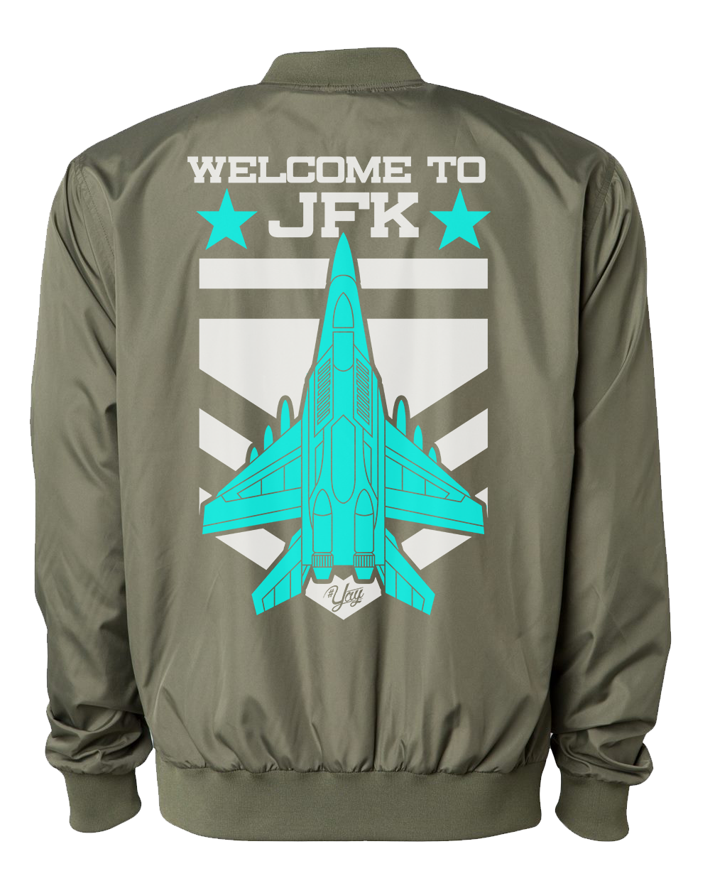 Mono YAY JFK JET 2 Bomber Jacket (Army Green)