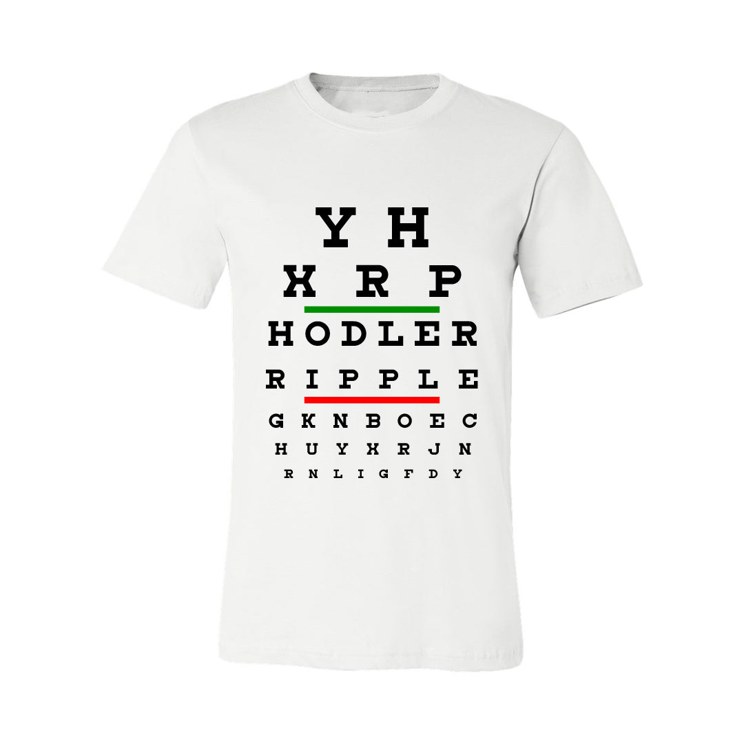 XRP Eye Chart Tee