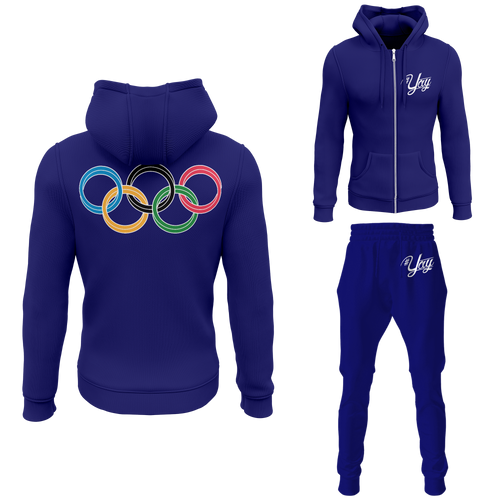 Yay Olympic Rings Zipped Sweatsuits