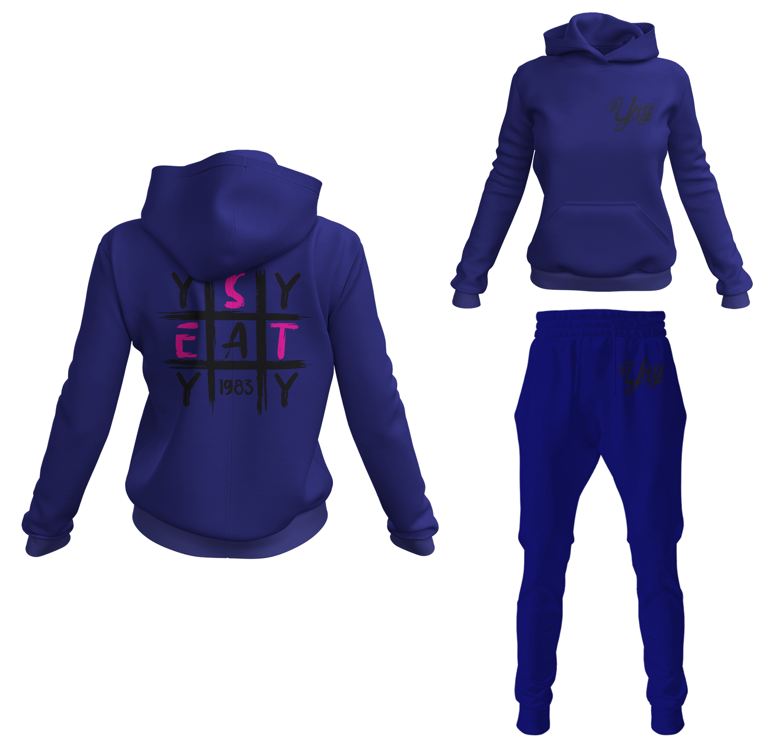 Women's Tic Tac Yay Pullover Sweatsuits