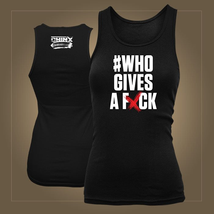 Chinx # Who Gives A Fxck Women's Tank Top